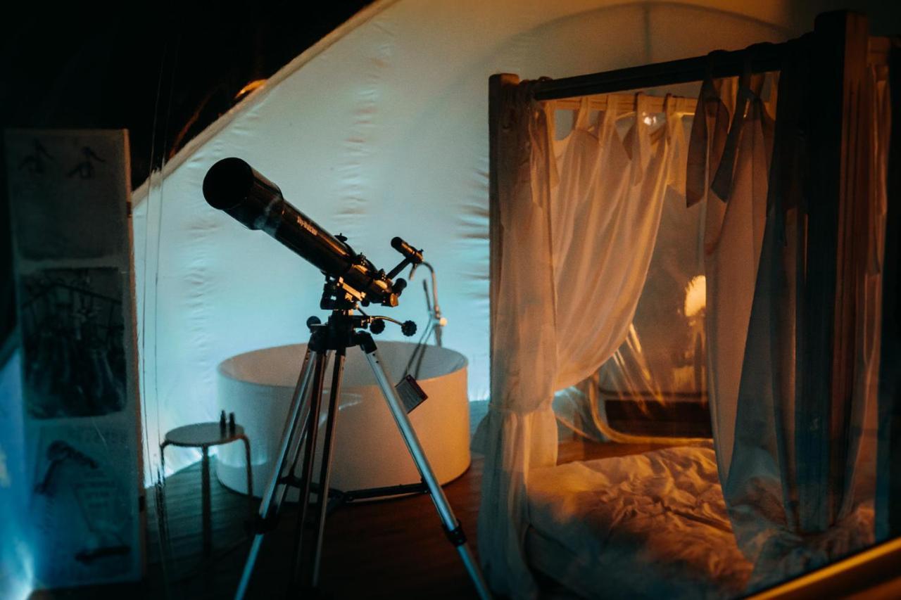 فندق Burbujas Astronomicas Albarari سانكسينكسو المظهر الخارجي الصورة