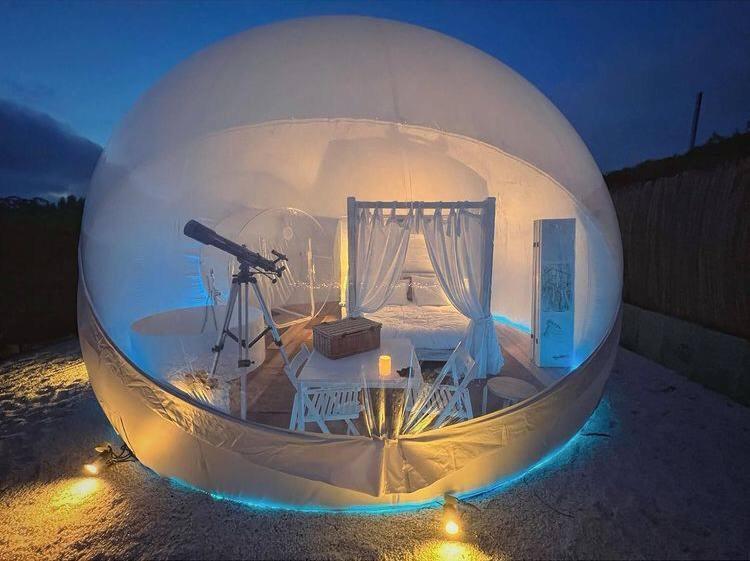 فندق Burbujas Astronomicas Albarari سانكسينكسو المظهر الخارجي الصورة